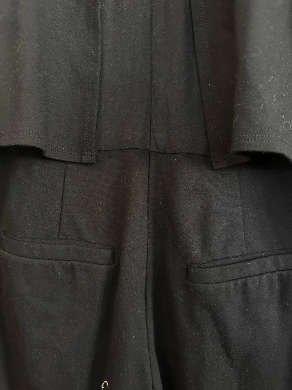 Anthropologie Black Cropped Wide-Leg Jumpsuit Women's Sleeveless Jumpsuit size - Picture 7 of 8